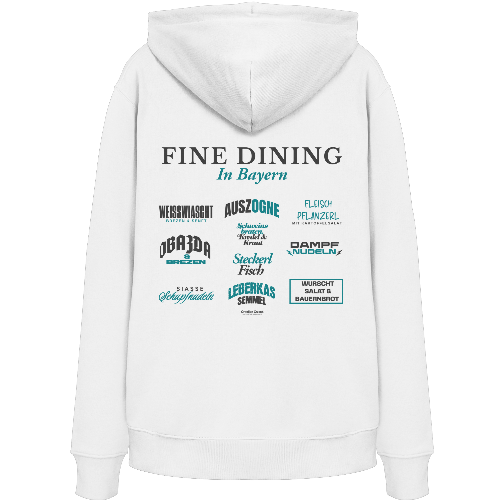 Fine Dining in Bayern - Organic Hoodie