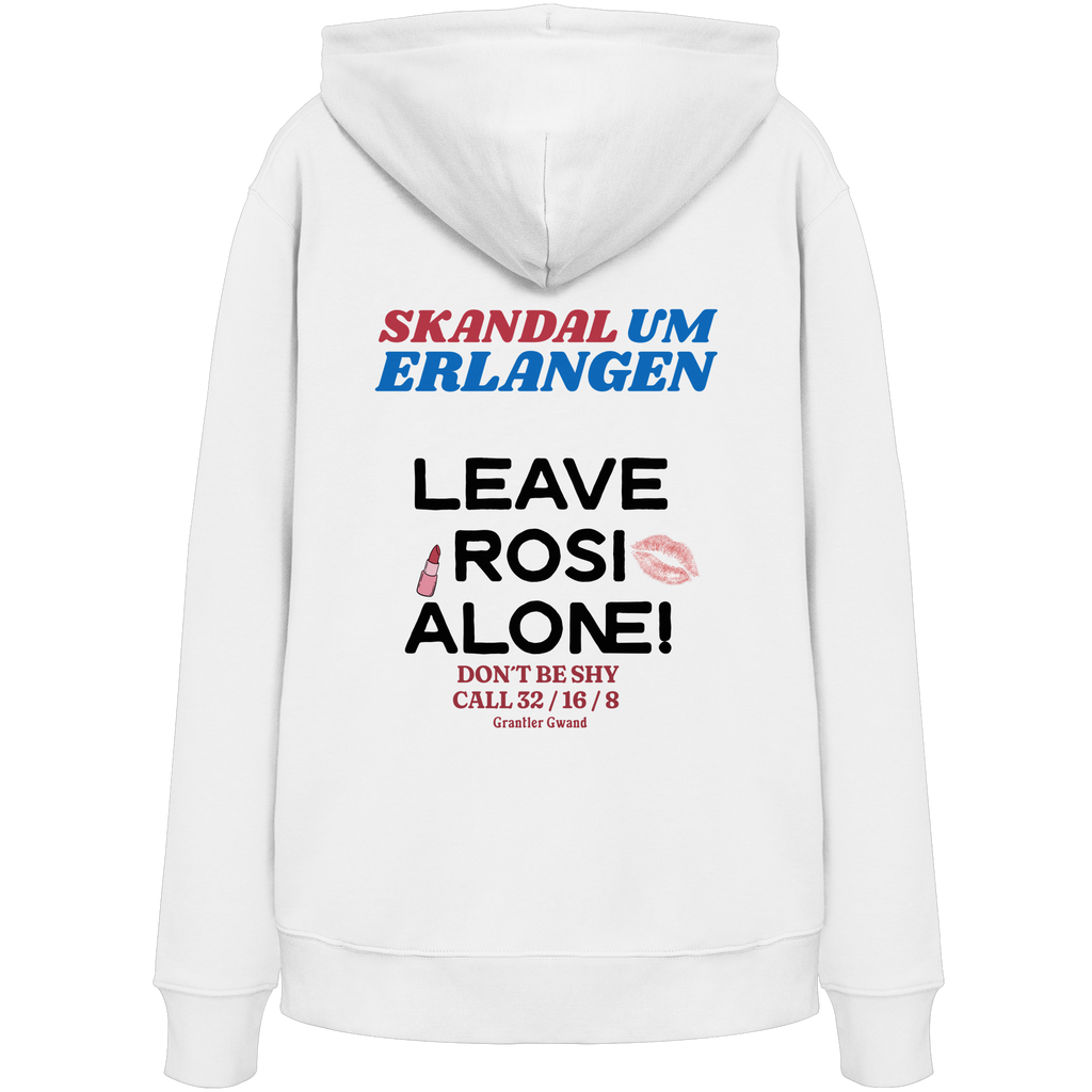Skandal um Erlangen - helle Variante - Backprint - Hoodie