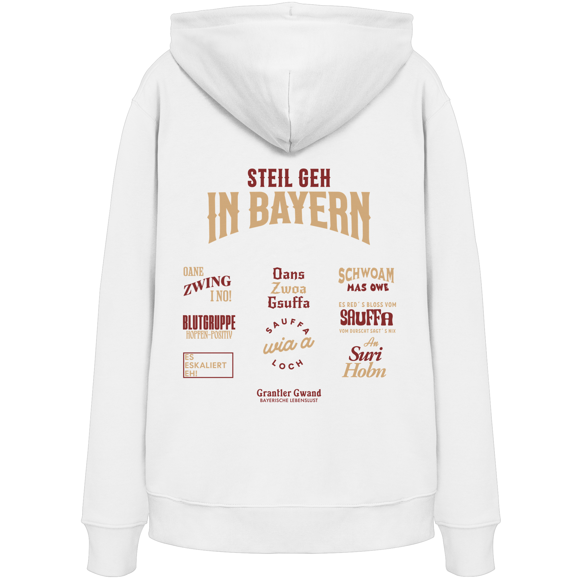Steil geh in Bayern - Hoodie