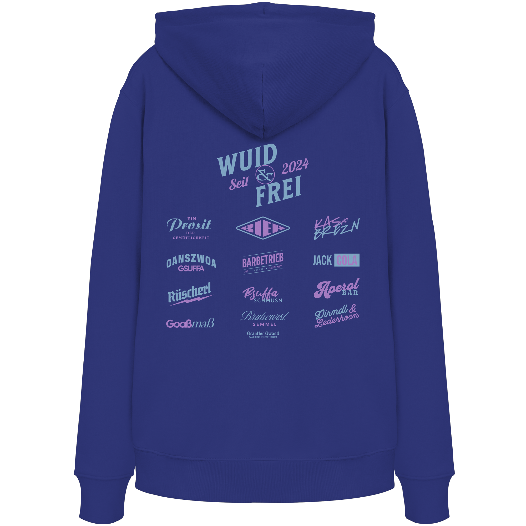 Wuid Und Frei - Hoodie