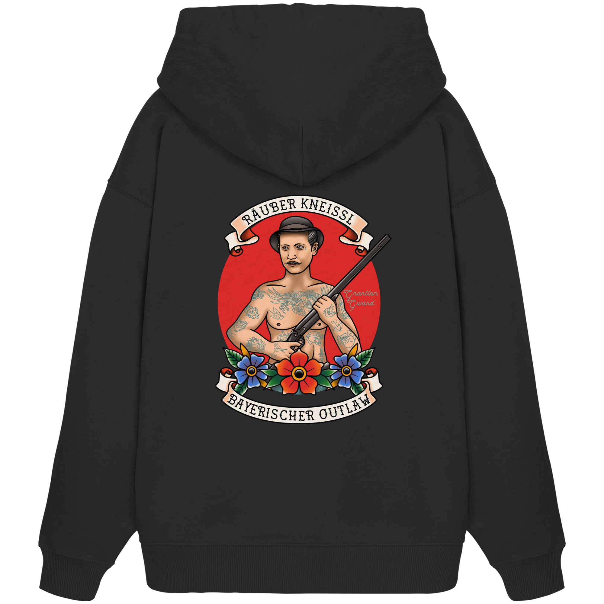 Räuber Kneissl - Backprint - Oversize Hoodie