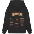 Steil geh in Bayern - rote Variante - Backprint - Oversize Hoodie