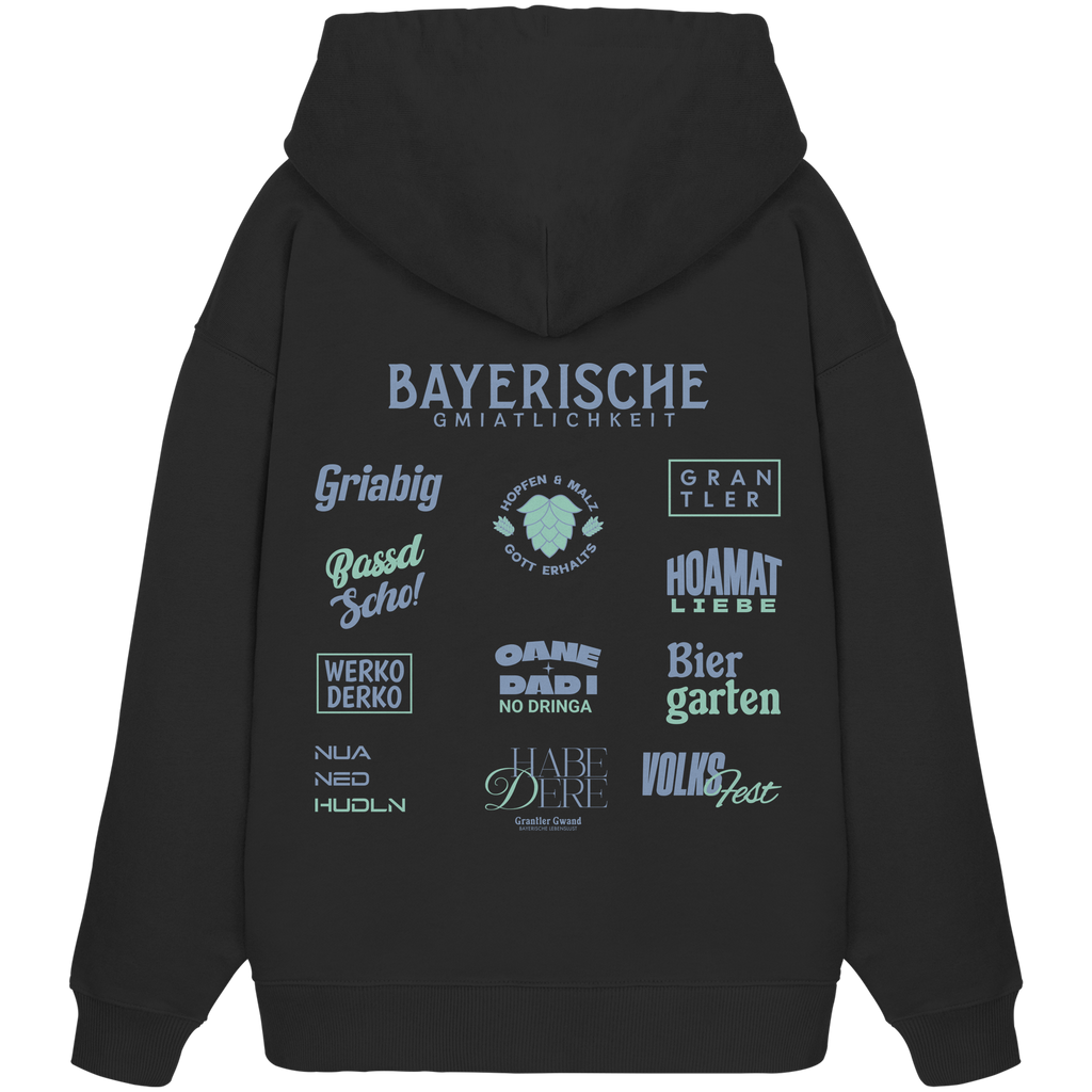 Bayerische Gmiatlichkeit - Oversize Hoodie