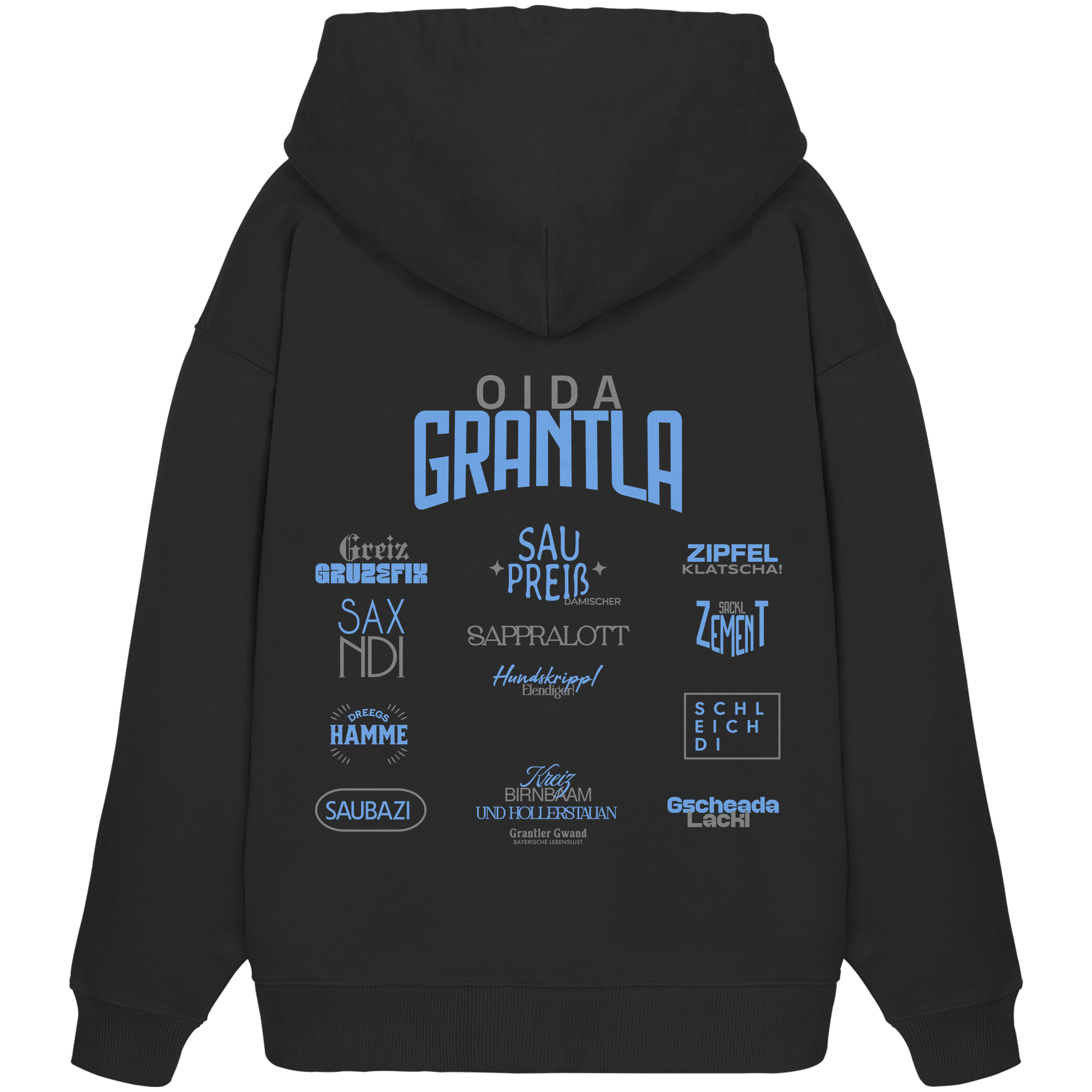Oida Grantla -  Oversize Hoodie
