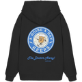 A Hoibe a Day Biermaskottchen - blaue Variante - Backprint - Oversize Hoodie