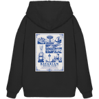 Bavarian Social Club - blaue Variante - Backprint - Oversize Hoodie