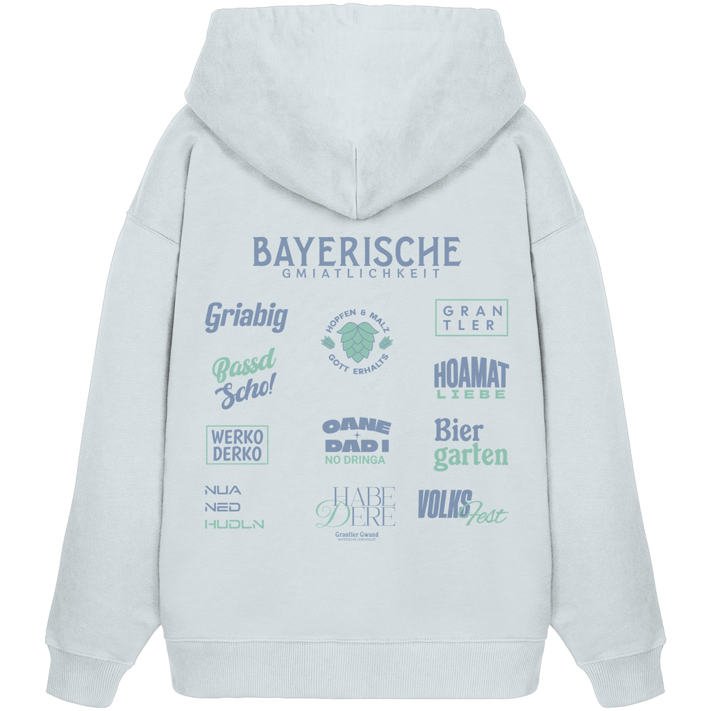 Bayerische Gmiatlichkeit - Oversize Hoodie