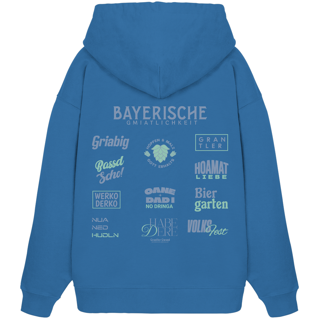 Bayerische Gmiatlichkeit - Oversize Hoodie
