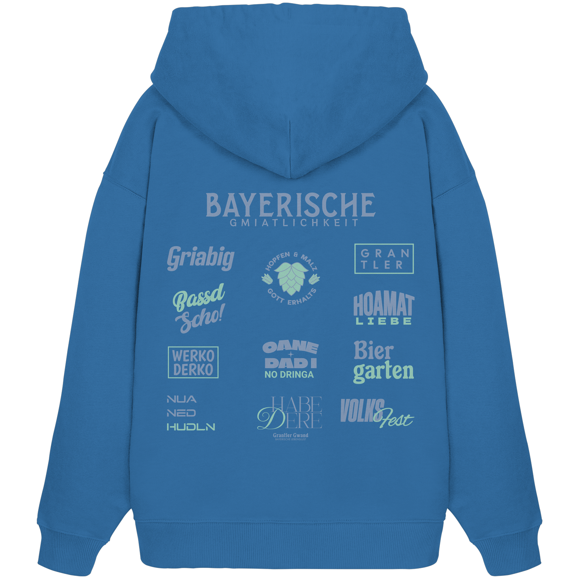 Bayerische Gmiatlichkeit - Oversize Hoodie