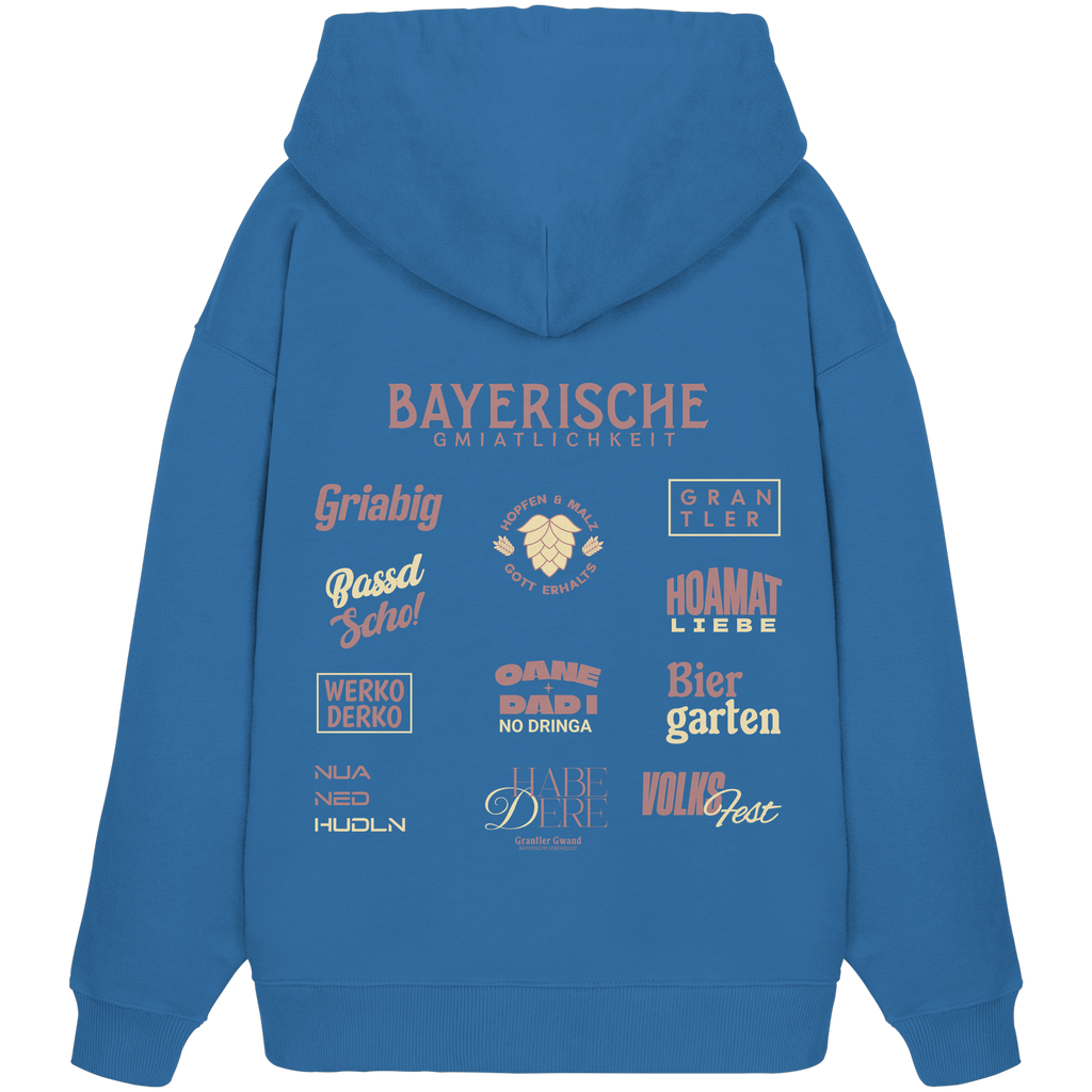 Bayerische Gmiatlichkeit - Oversize Hoodie