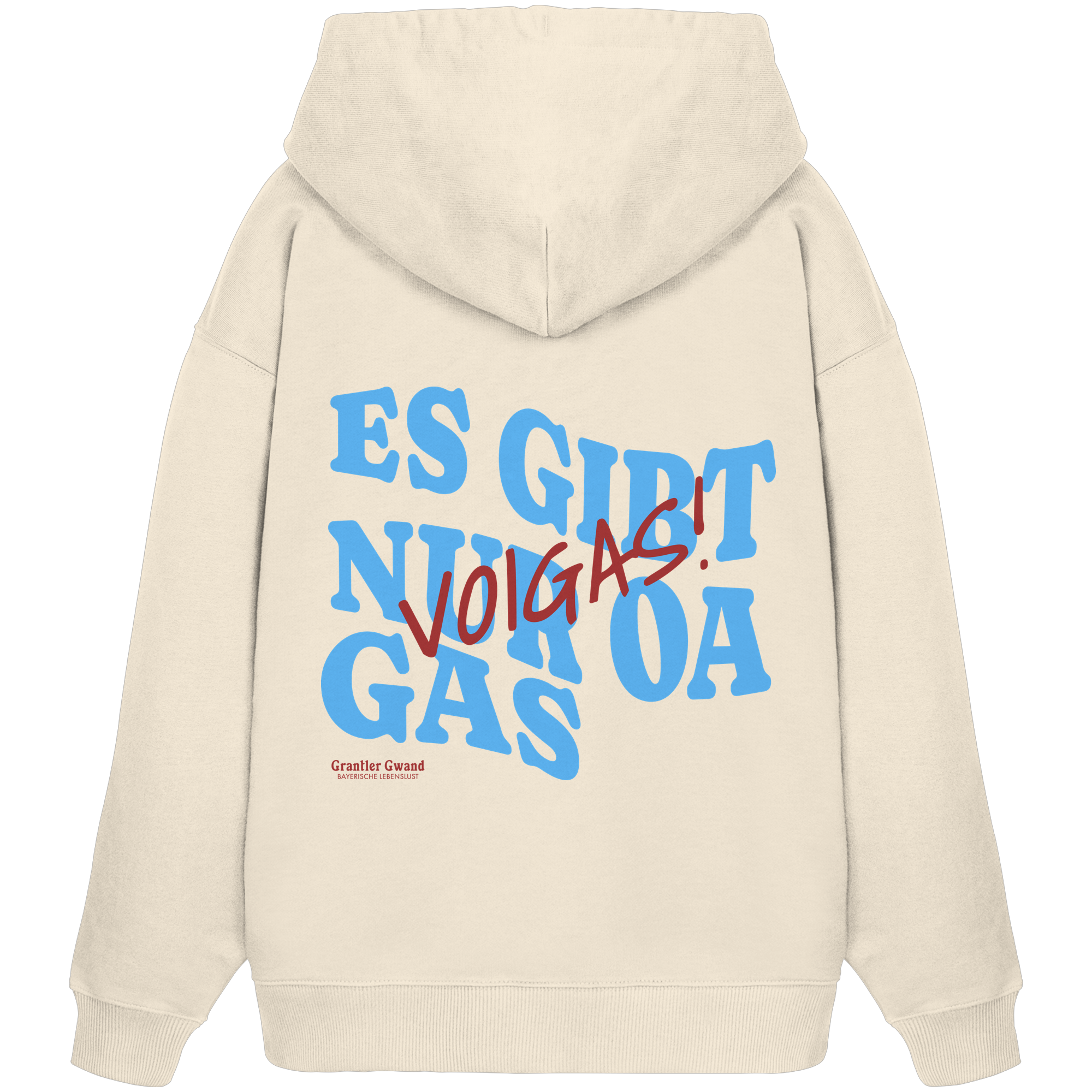 Es gibt nur oa Gas - Oversize Hoodie