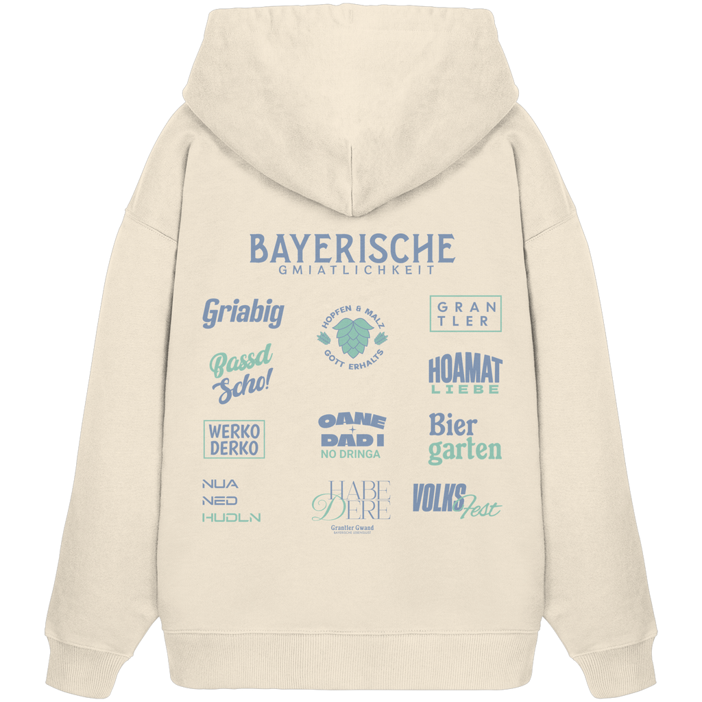 Bayerische Gmiatlichkeit - Oversize Hoodie