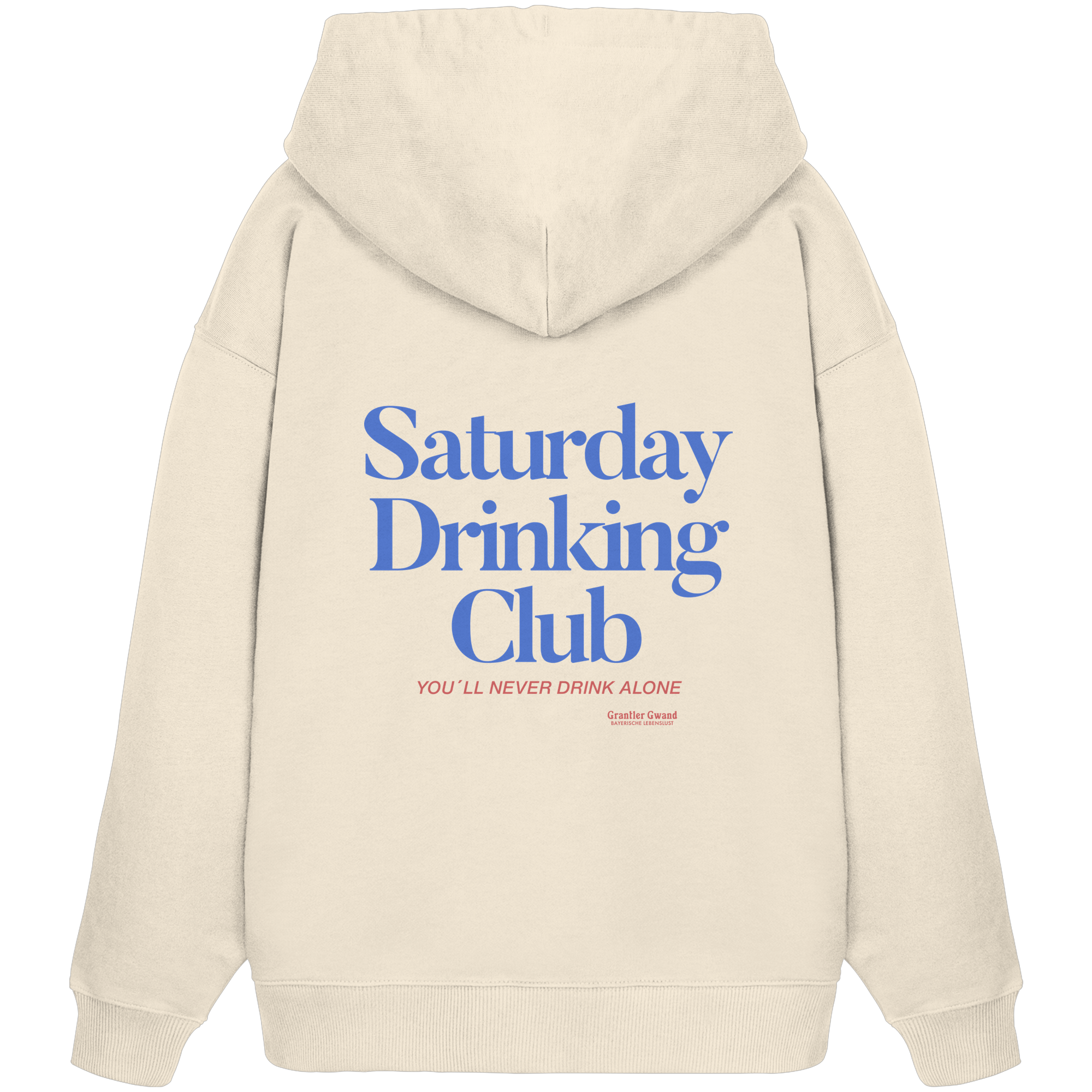 Saturday Drinking Club - Oversize Hoodie
