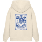 Bavarian Social Club - blaue Variante - Backprint - Oversize Hoodie
