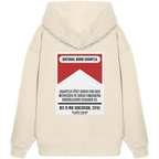 Natural Born Grantla - rote Variante - Backprint - Oversize Hoodie