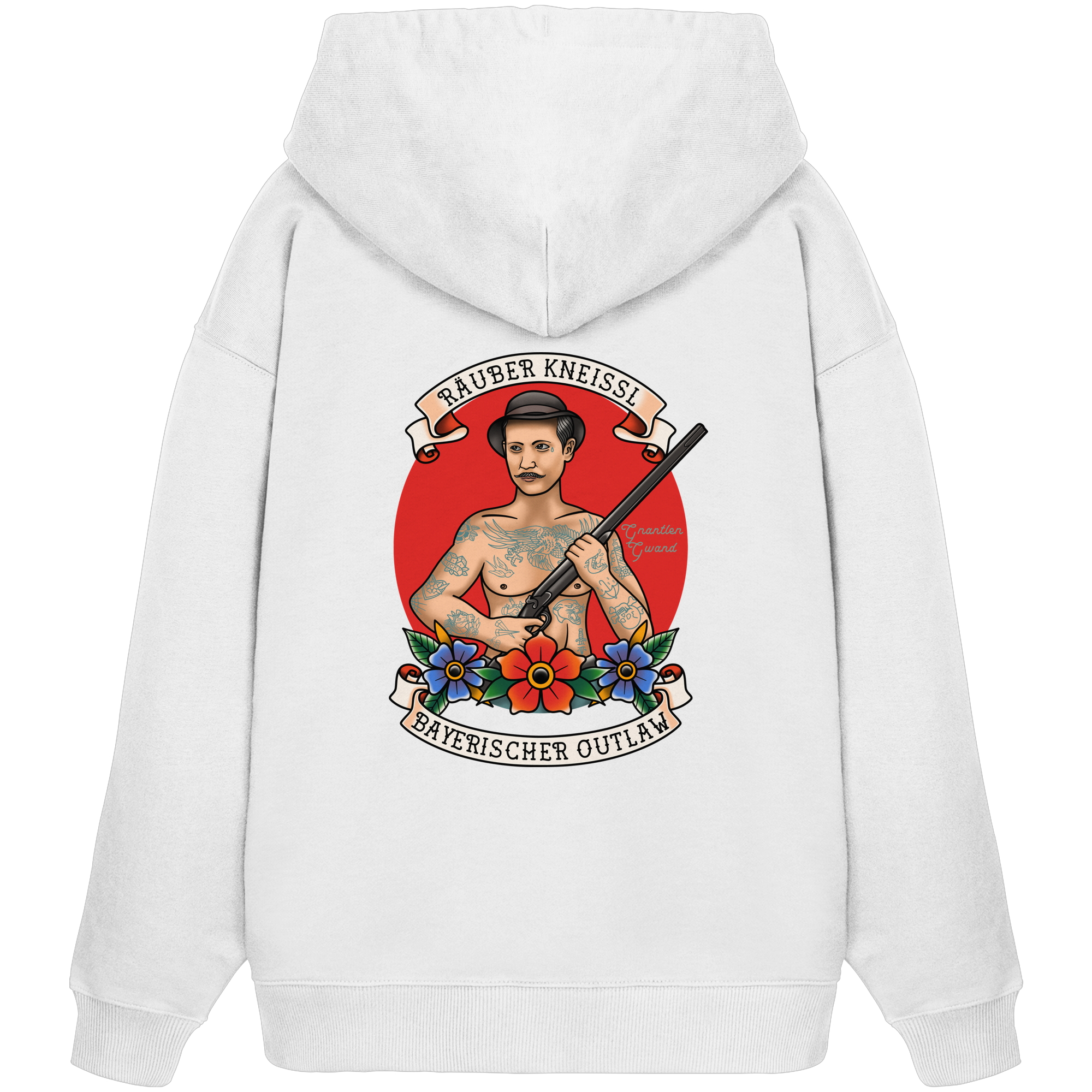 Räuber Kneissl - Backprint - Oversize Hoodie