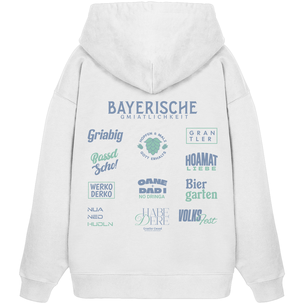 Bayerische Gmiatlichkeit - Oversize Hoodie