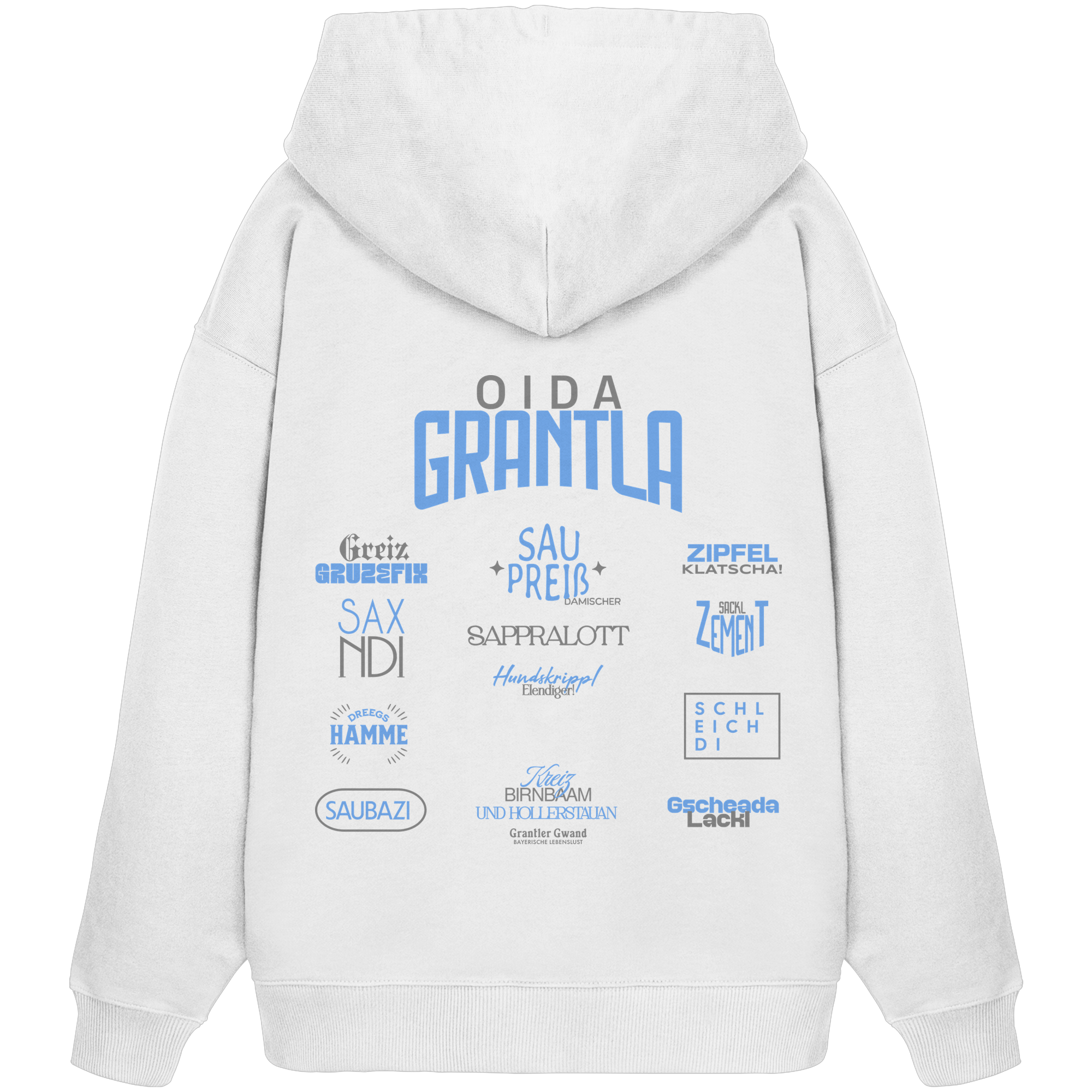 Oida Grantla -  Oversize Hoodie