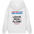 Skandal um Erlangen - helle Variante - Backprint - Oversize Hoodie