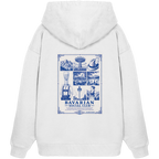 Bavarian Social Club - blaue Variante - Backprint - Oversize Hoodie