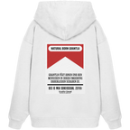 Natural Born Grantla - rote Variante - Backprint - Oversize Hoodie