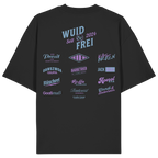 Wuid & Frei - Lila Variante - Backprint - Oversize Shirt