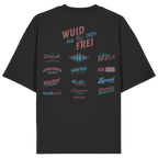 Wuid & Frei-  Rote Variante - Backprint - Oversize Shirt