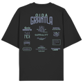 Oida Grantla - grüne Variante - Backprint - Oversize Shirt