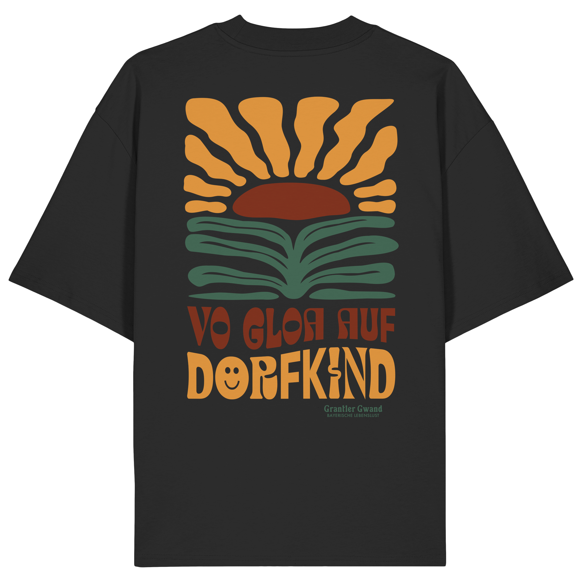 Vo Gloa Auf Dorfkind - Oversize Shirt