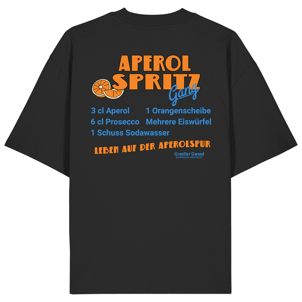Aperol Spritz Gang - Backprint - Oversize Shirt
