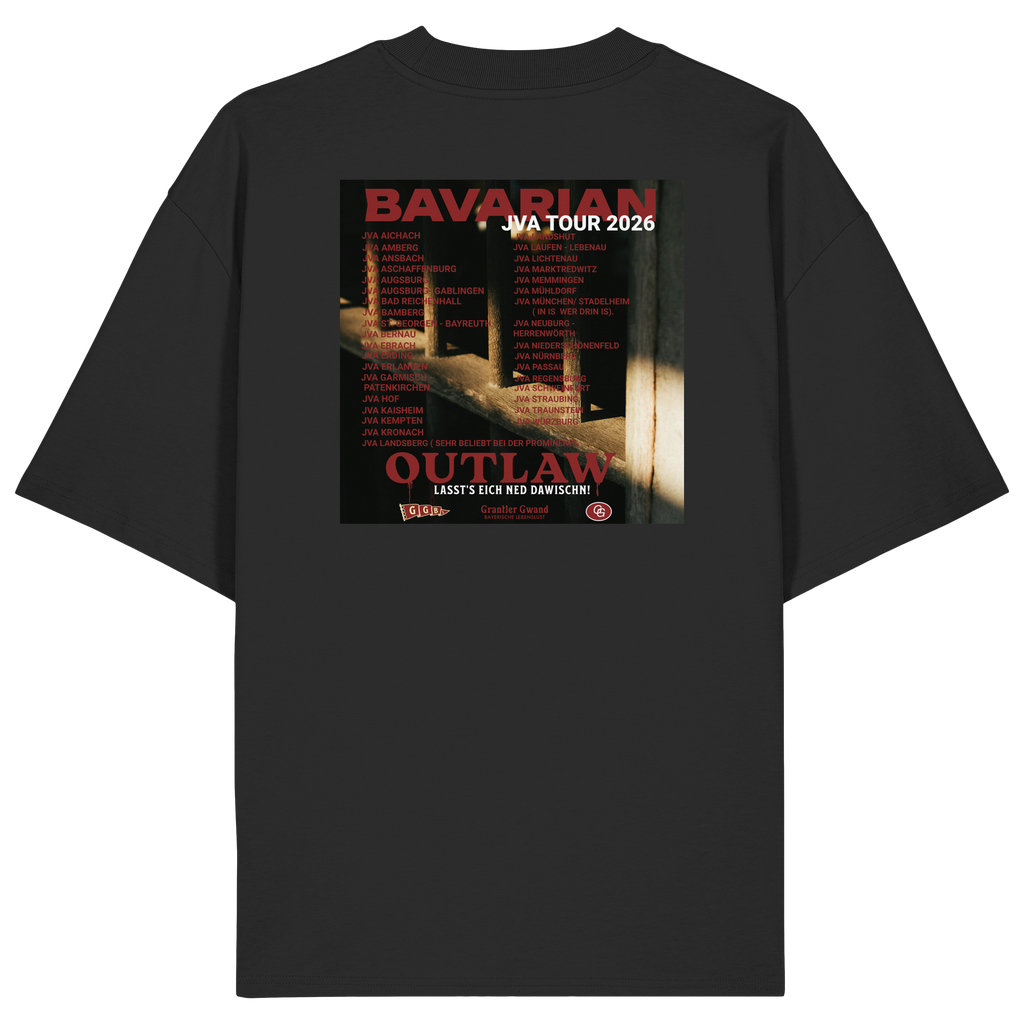 Bavarian Outlaw - Backprint - Oversize Shirt
