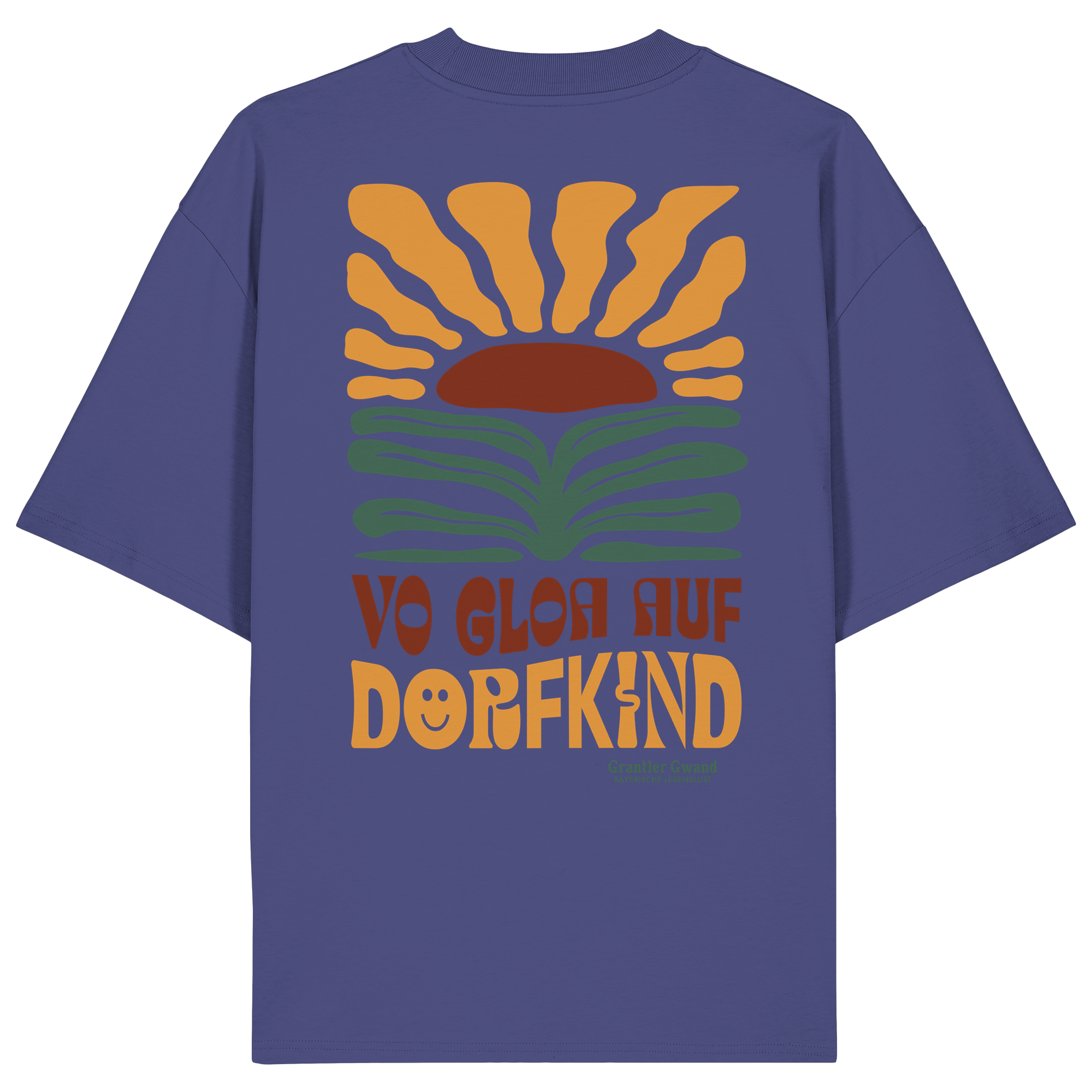 Vo Gloa Auf Dorfkind - Oversize Shirt