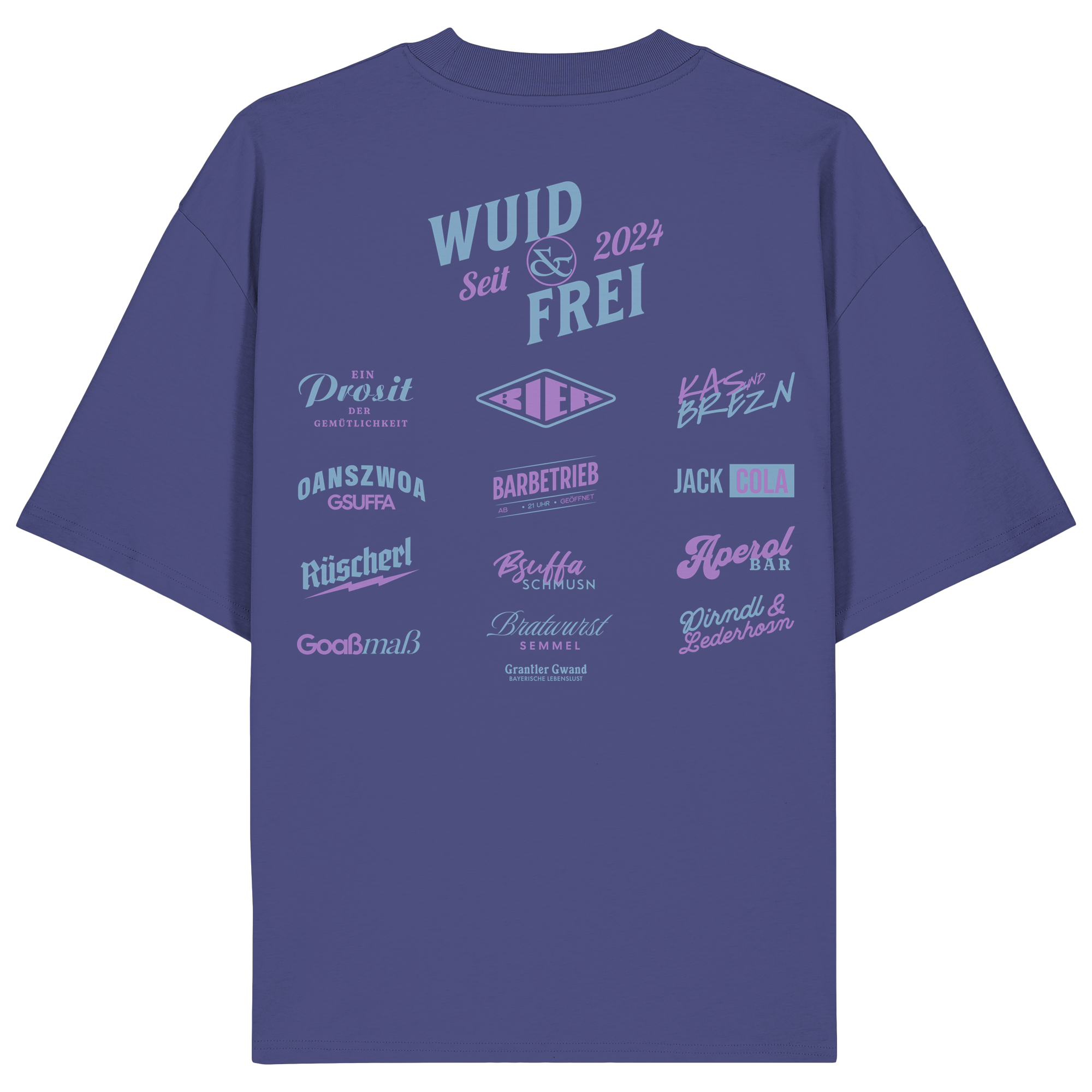 Wuid Und Frei - Oversize Shirt