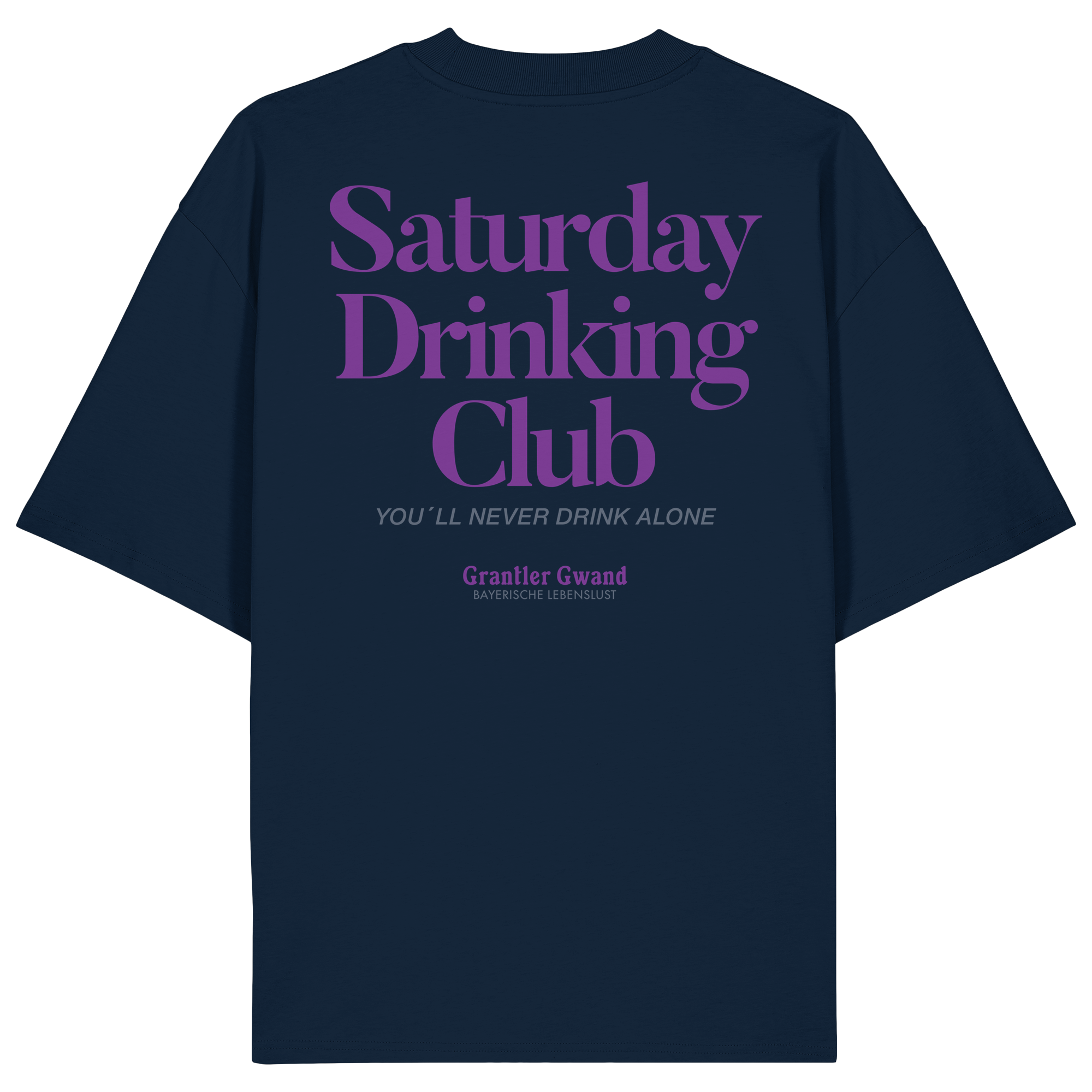 Saturday Drinking Club - Oversize Shirt