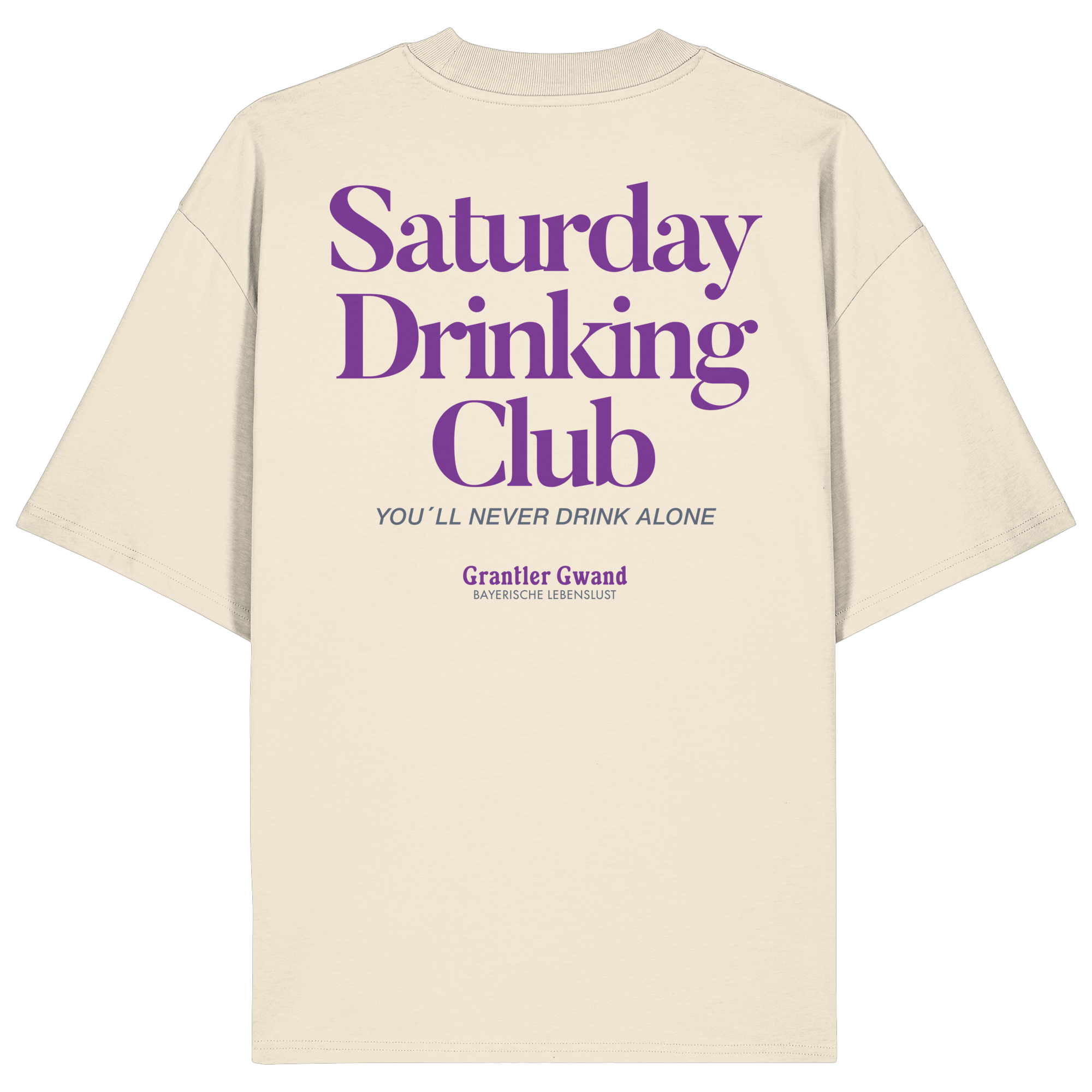 Saturday Drinking Club - Oversize Shirt