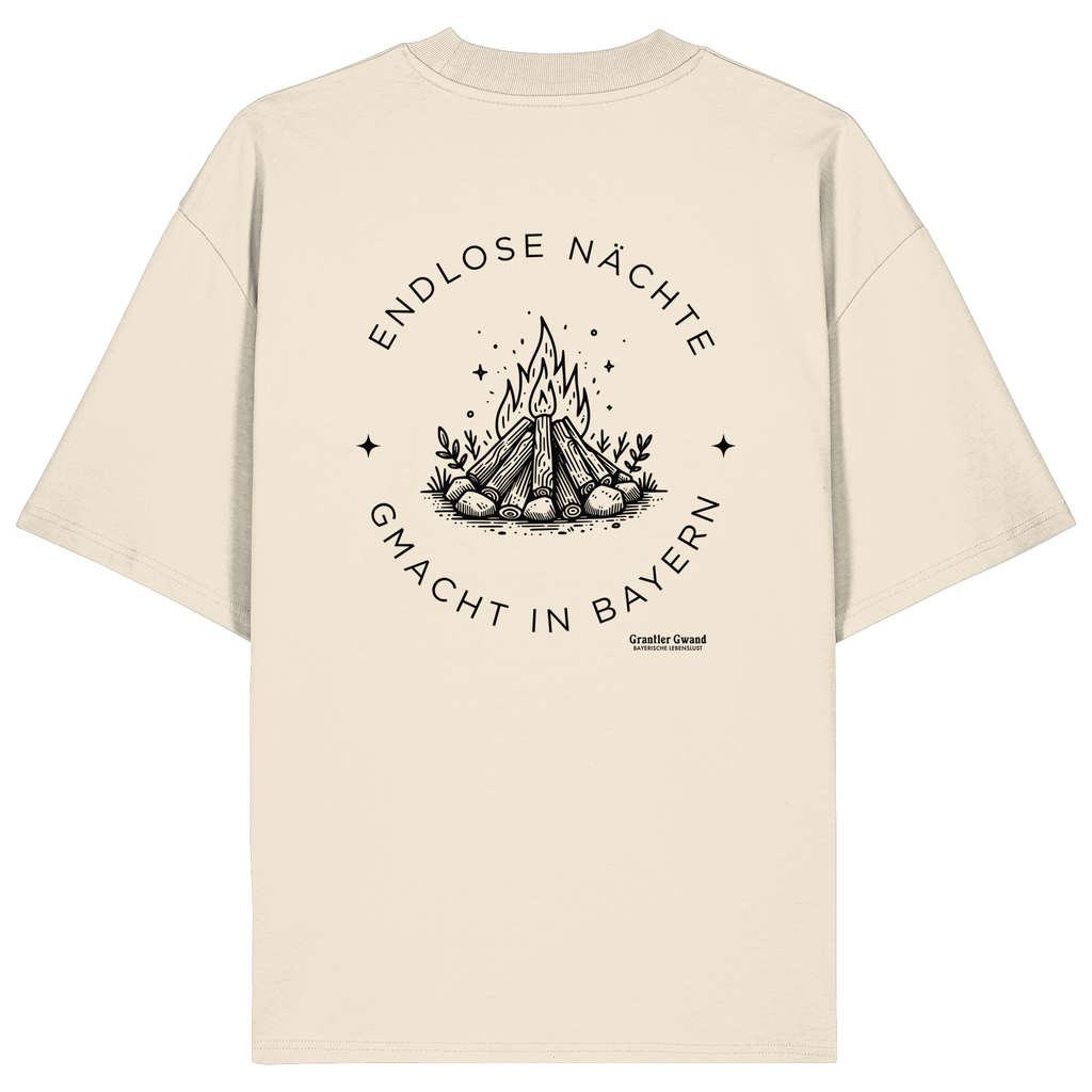 Endlose Nächte - Oversize Shirt