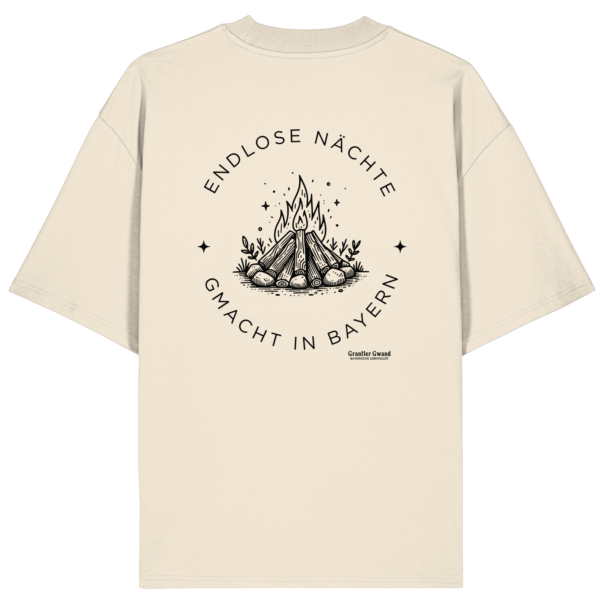 Endlose Nächte - Oversize Shirt