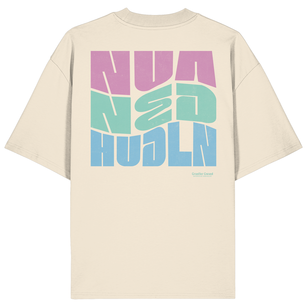 Nua Ned Hudln Pastell - Backprint - Oversize Shirt