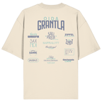 Oida Grantla - grüne Variante - Backprint - Oversize Shirt