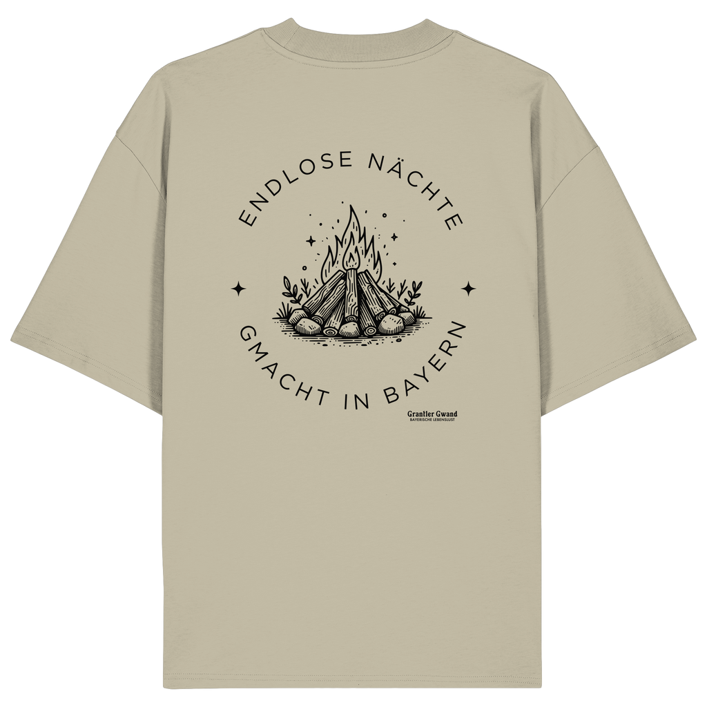 Endlose Nächte - Oversize Shirt
