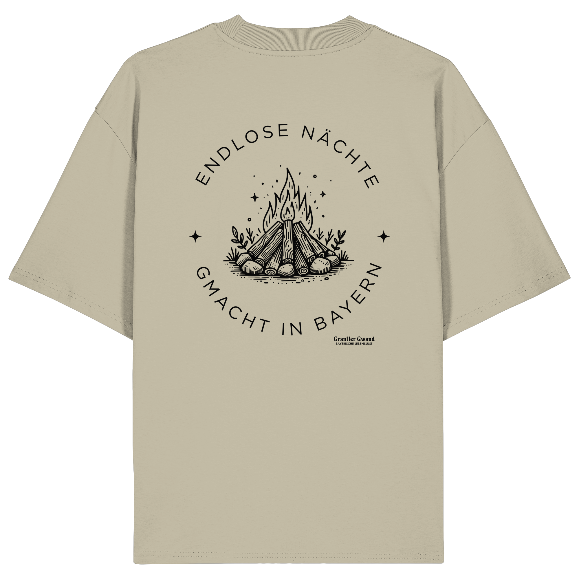 Endlose Nächte - Oversize Shirt