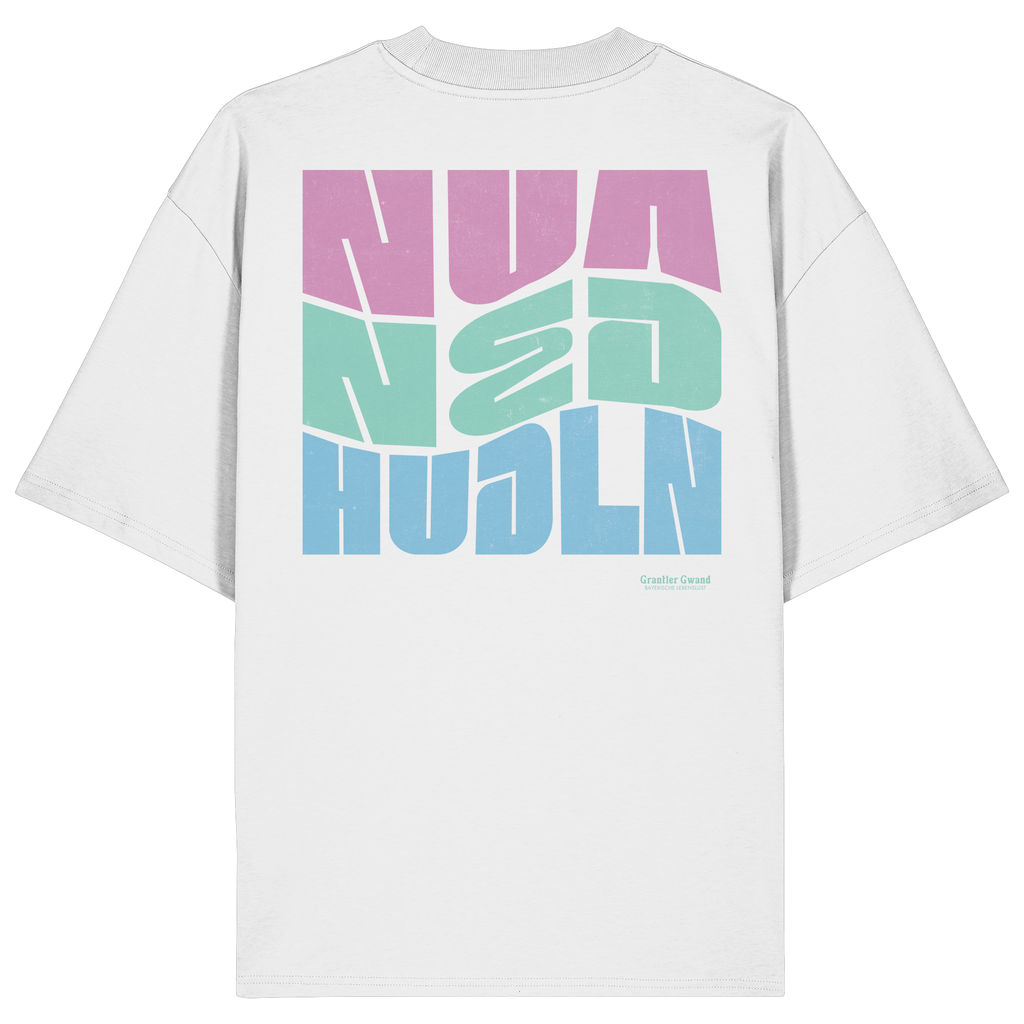 Nua Ned Hudln Pastell - Backprint - Oversize Shirt