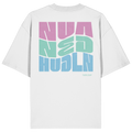 Nua Ned Hudln Pastell - Backprint - Oversize Shirt