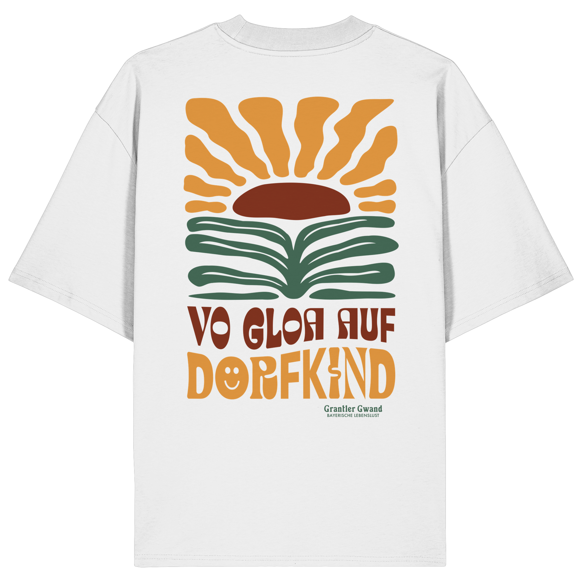Vo Gloa Auf Dorfkind - Oversize Shirt