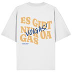 Es gibt nur oa Gas - gelbe Variante - Backprint - Oversize Shirt