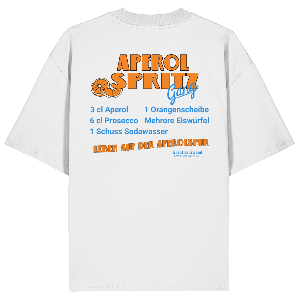 Aperol Spritz Gang - Backprint - Oversize Shirt