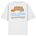 Aperol Spritz Gang - Backprint - Oversize Shirt