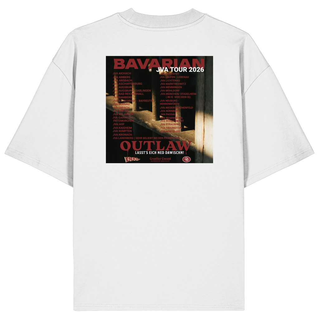 Bavarian Outlaw - Backprint - Oversize Shirt