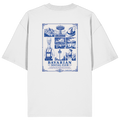 Bavarian Social Club - blaue Variante - Backprint - Oversize Shirt