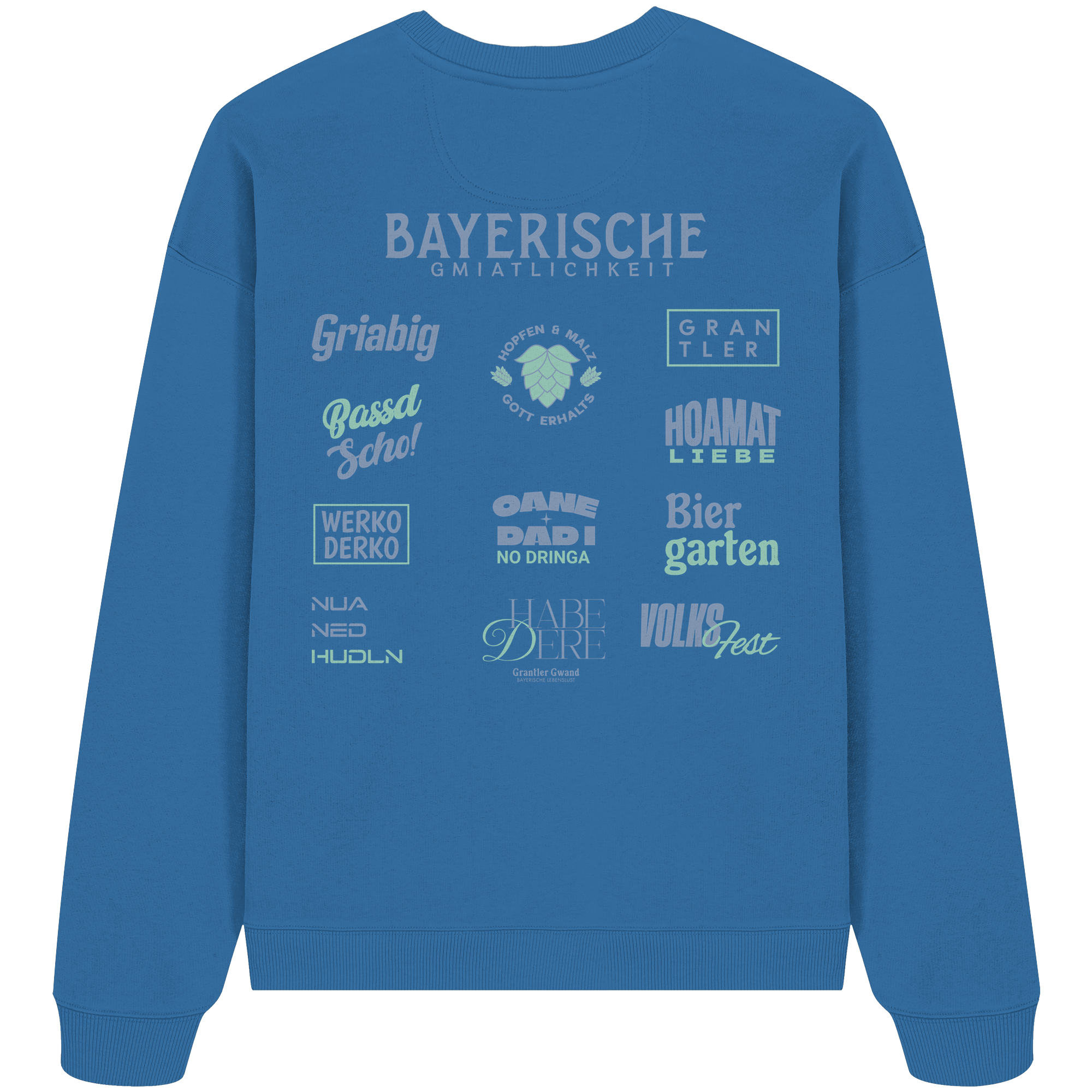 Bayerische Gmiatlichkeit - Oversize Sweatshirt